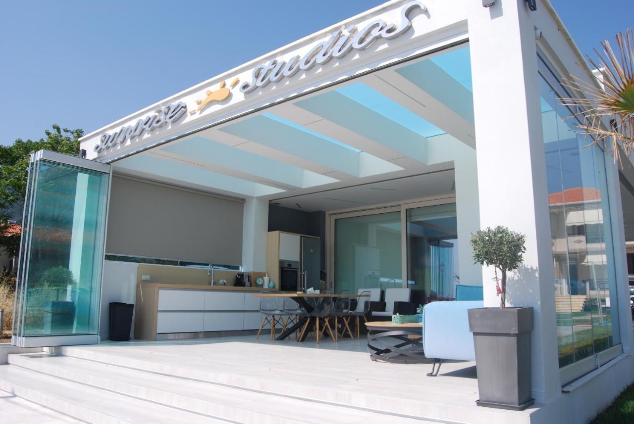 Sunrise Studios Resort สกาลา โปเตมิอัส ภายนอก รูปภาพ